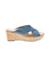 CL by Laundry Blue Wedges Size 9 1/2 - photo 1