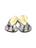 Rachel Zoe Gold Flip Flops Size 6 - photo 2