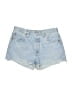 Levi's 100% Cotton Blue Denim Shorts Size 29 waist - photo 1