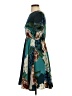 Corey Lynn Calter 100% Polyester Print Teal Casual Dress Size 4 - photo 5