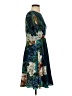 Corey Lynn Calter 100% Polyester Print Teal Casual Dress Size 4 - photo 4