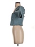 Blue Blush Blue Short Sleeve Top Size S - photo 5