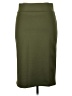 ELOQUII Solid Green Formal Skirt Size 14 Plus - photo 2