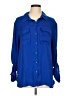 Vince Camuto 100% Polyester Blue 3/4 Sleeve Blouse Size L - photo 1