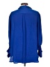 Vince Camuto 100% Polyester Blue 3/4 Sleeve Blouse Size L - photo 2
