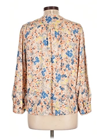 Rebecca Taylor 3/4 Sleeve Silk Top (view 2)