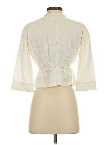 Zara Basic 3/4 Sleeve Blouse (view 2)