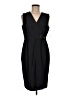 Chaps Black Casual Dress Size 6 - photo 1