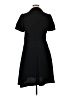 Siena Studio Solid Black Casual Dress Size 14 - photo 2