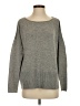 Diane von Furstenberg Solid Gray Pullover Sweater Size P (petite) - photo 1
