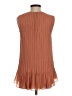 Club Monaco 100% Polyester Brown Sleeveless Blouse Size S - photo 2