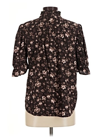 Gap 3/4 Sleeve Button-Down Shirt (view 2)