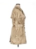 MICHAEL Michael Kors Solid Tan Trenchcoat Size XL - photo 4