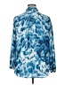 Pilcro 100% Modal Tie-dye Blue 3/4 Sleeve Blouse Size XL - photo 2
