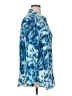 Pilcro 100% Modal Tie-dye Blue 3/4 Sleeve Blouse Size XL - photo 4