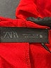 Zara Red Cocktail Dress Size L - photo 7