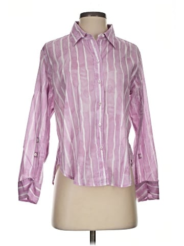 Nic + Zoe Long Sleeve Button-Down Shirt (view 1)