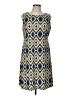 Tommy Hilfiger Argyle Blue Cocktail Dress Size 12 - photo 1