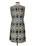 Tommy Hilfiger Argyle Blue Cocktail Dress Size 12 - photo 2
