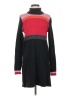 Free People Color Block Black Pullover Sweater Size S - photo 1