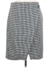 Nicole Miller Houndstooth Gray Formal Skirt Size 8 - photo 1