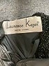 Lawrence Kazar 100% Polyester Solid Black Cocktail Dress Size S (petite) - photo 7