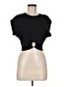 Intermix 100% Cotton Black Short Sleeve Top Size M - photo 1
