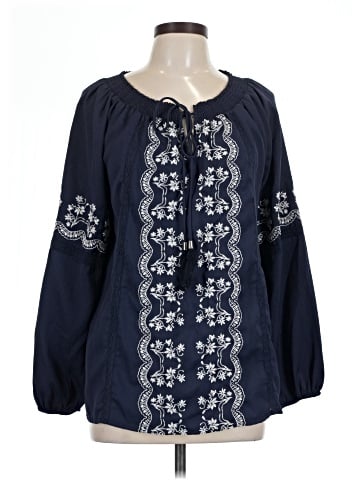 Monroe and Main 3/4 Sleeve Blouse (view 1)
