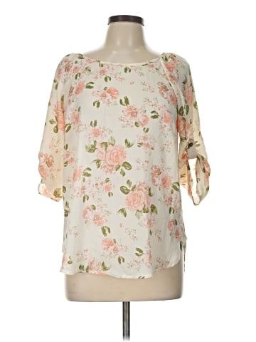 Wishful Park 3/4 Sleeve Blouse (view 1)