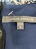 Julia Jordan 100% Polyester Paisley Blue Casual Dress Size 8 - photo 7