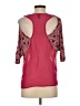 Copper Key 100% Rayon Pink 3/4 Sleeve Top Size XS - photo 2
