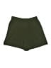 Lands' End 100% Polyester Solid Green Shorts Size 10 - photo 1