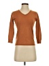Essentials by Milano Brown Pullover Sweater Size XS - photo 1
