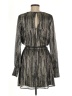 Ramy Brook Metallic Silver Cocktail Dress Size M - photo 2