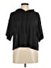 Athleta 100% Polyester Black Short Sleeve Turtleneck Size M - photo 1