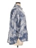 Old Navy Tie-dye Blue Long Sleeve Button-Down Shirt Size XL - photo 4