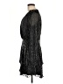 Parker Metallic Black Cocktail Dress Size M - photo 5