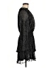 Parker Metallic Black Cocktail Dress Size M - photo 4