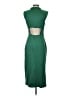 Tibi Solid Green Cocktail Dress Size S - photo 2