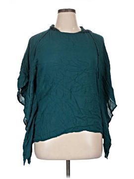 Earthbound Trading Co. 3/4 Sleeve Blouse