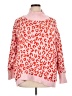 Crown & Ivy 100% Acrylic Animal Print Pink Pullover Sweater Size XL - photo 1