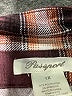 Passport Brown Long Sleeve Polo Size 1X - photo 7
