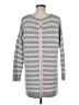 Soft Surroundings Stripes Gray Pullover Sweater Size M - photo 2
