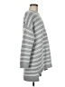 Soft Surroundings Stripes Gray Pullover Sweater Size M - photo 4