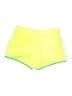 Danskin Now 100% Polyester Color Block Yellow Athletic Shorts Size M - photo 2