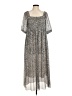 Baum Und Pferdgarten Animal Print Gray Casual Dress Size M - photo 1