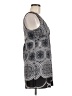 Studio Y Paisley Gray Casual Dress Size M - photo 4