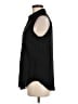 Ann Taylor 100% Polyester Black Sleeveless Blouse Size M - photo 5