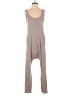 Enza Costa Solid Gray Jumpsuit Size Sm (1) - photo 1