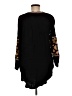 R. Vivimos Black Long Sleeve Blouse Size M - photo 2